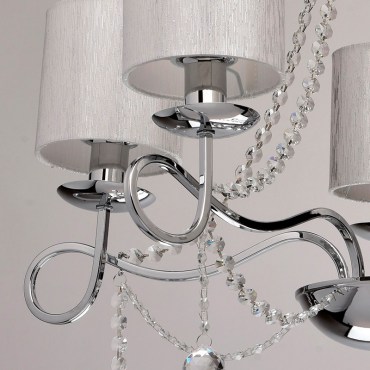 Люстра подвесная MW-Light 684010105 Федерика 5x40W E14